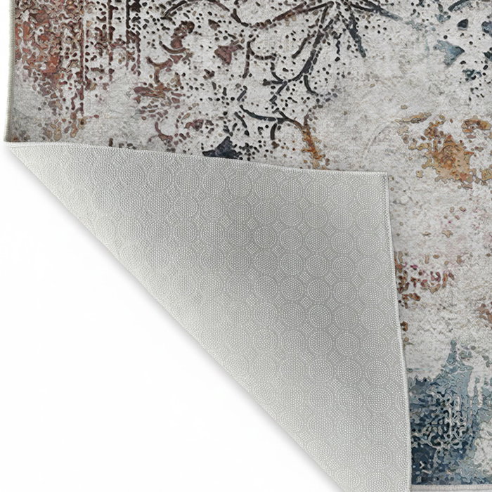 Conceptum Els - E - 2 Alfombra de Terciopelo Multicolor 160 x 230 cm